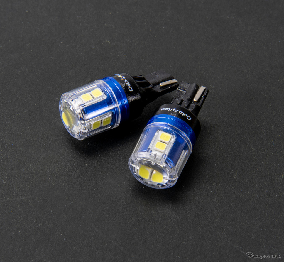 データシステムがバックランプ用高輝度LEDバルブ「LED-T16A」を発売《画像提供 データシステム》