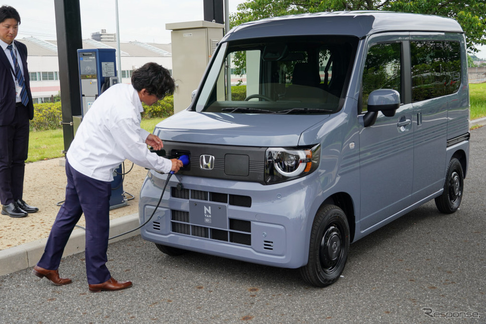 ホンダ N-VAN e: 発表取材会《写真撮影 小松哲也》