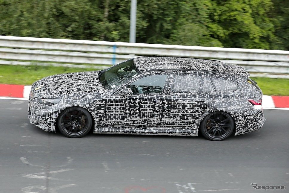 BMW M5ツーリング 新型プロトタイプ(スクープ写真)《APOLLO NEWS SERVICE》