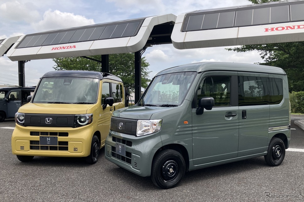 ホンダ N-VAN e:《写真撮影 高木啓》
