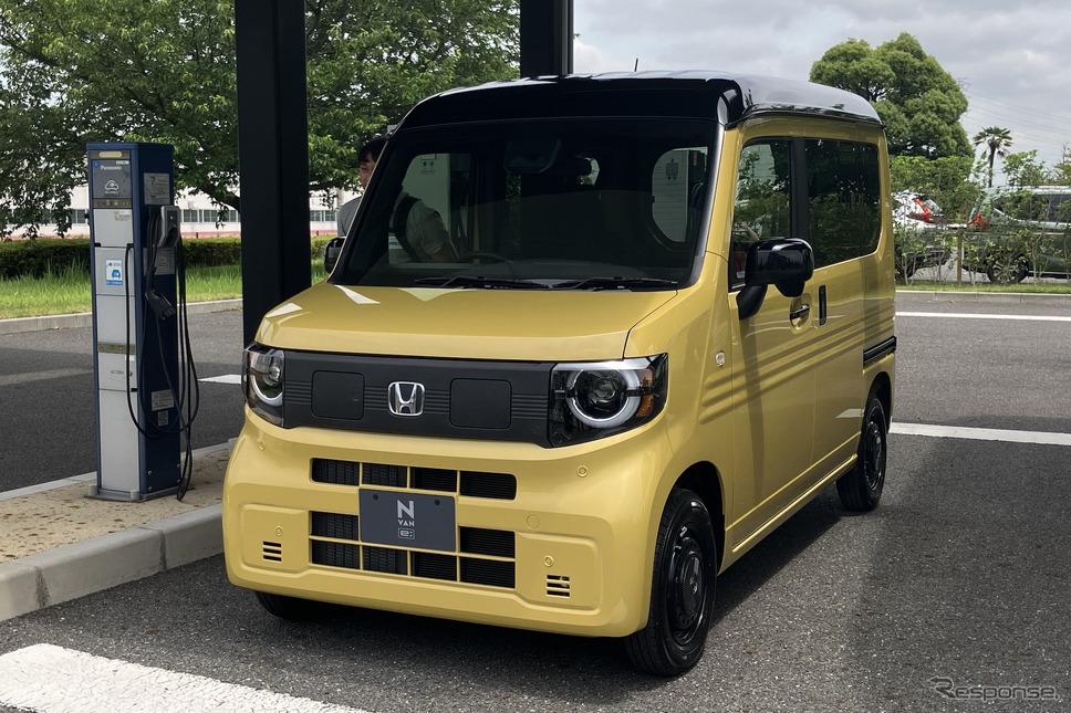 ホンダ N-VAN e:《写真撮影 高木啓》