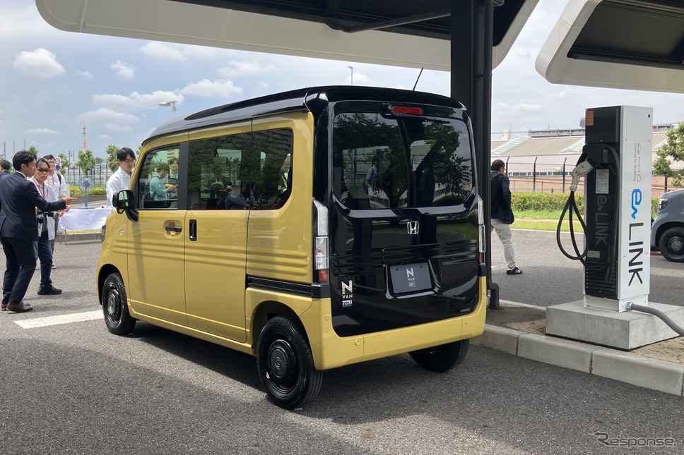 ホンダ N-VAN e:《写真撮影 高木啓》