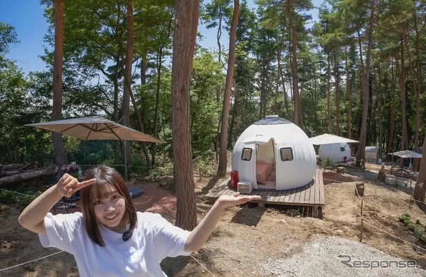 ゲストYouTuberの独ヲタアッキーさん《画像提供 MOTOR CAMP EXPO実行委員会》