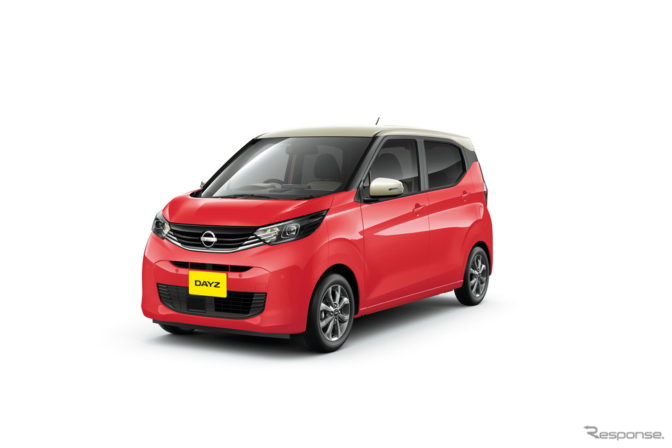 日産・デイズ バブルガムピンク/フローズンバニラパール 2トーン《写真提供:日産自動車》
