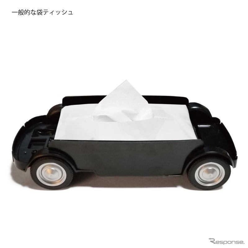 フィアット Nuova 500 2WAY ティッシュケース《写真提供 フェイス》