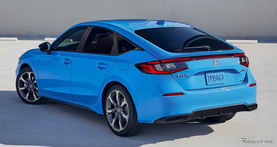 ホンダ・シビック・ハイブリッド の2025年モデル(米国仕様)《photo by Honda》