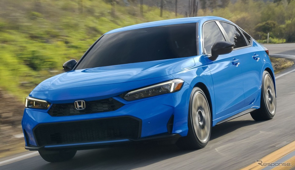 ホンダ・シビック・ハイブリッド の2025年モデル(米国仕様)《photo by Honda》
