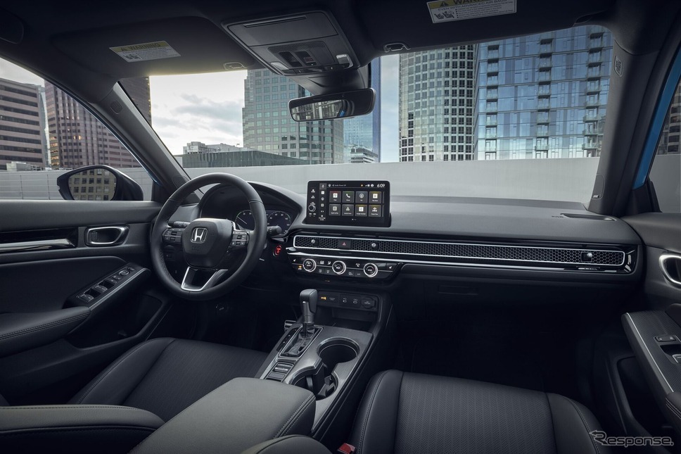 ホンダ・シビック・ハイブリッド の2025年モデル(米国仕様)《photo by Honda》