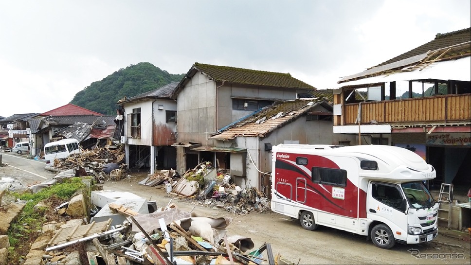 キャンピングカーが持つ可能性:災害時の強み《写真提供 日本RV協会》