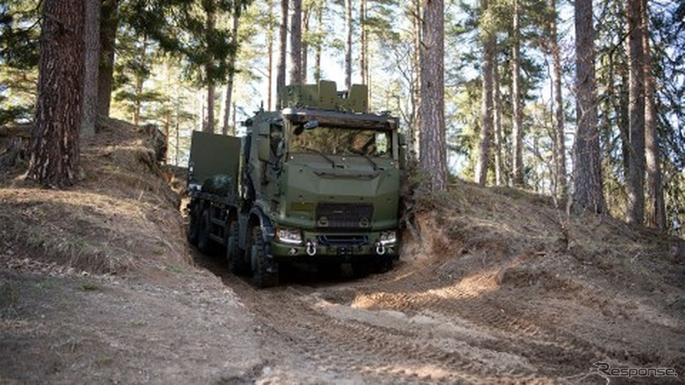 スカニアの軍用トラック《photo by Scania》