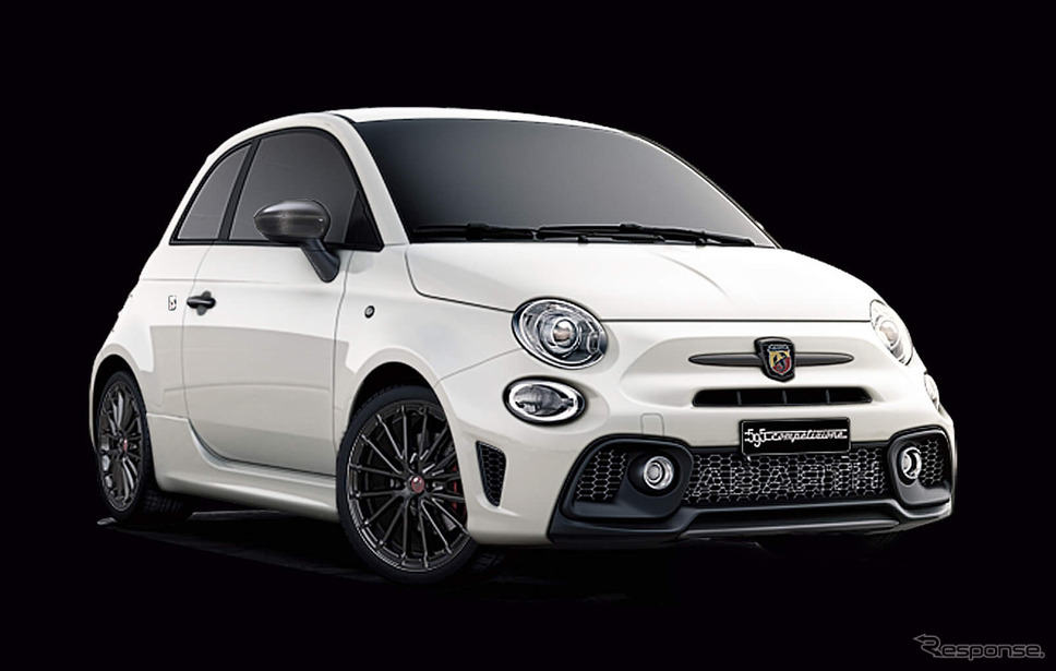 ABARTH 695 Pelle(ペッレ)Bianco Gara(ホワイト)《写真提供:Stellantisジャパン》