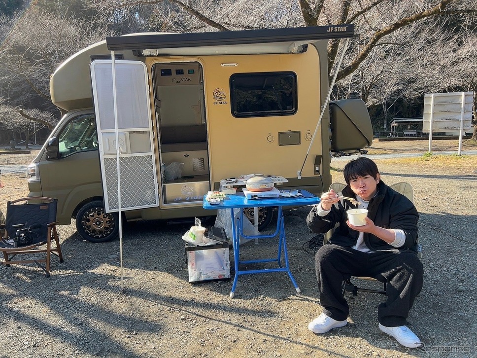 よゐこ濱口 優キャンピングカー JP STAR Happy1+《写真提供:三栄》