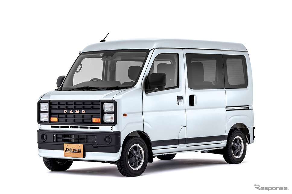 DAMD ATRAI FUZZ WAGON:カラーサンプル(ホワイト)《画像提供 ダムド》