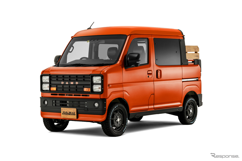 DAMD ATRAI FUZZ DECKVAN:カラーサンプル(オレンジ)《画像提供 ダムド》