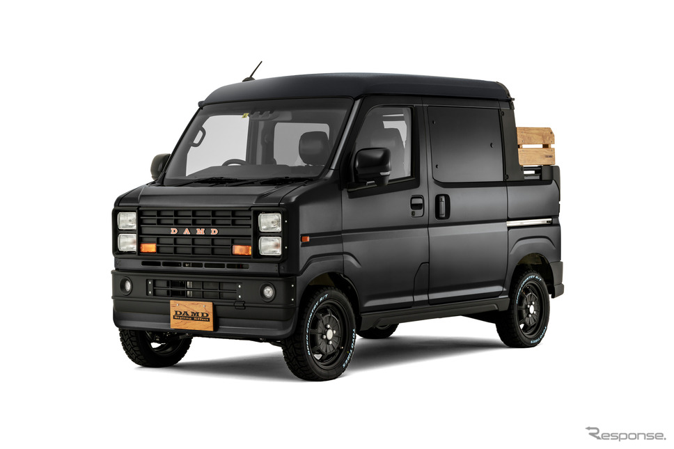 DAMD ATRAI FUZZ DECKVAN:カラーサンプル(ブラック)《画像提供 ダムド》