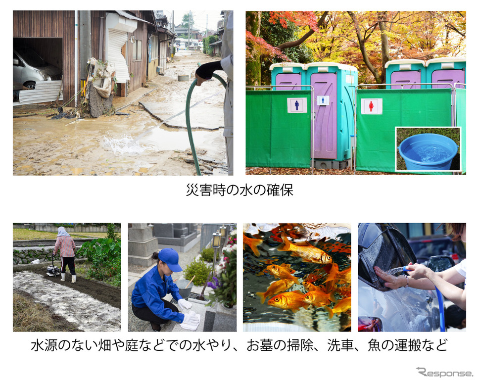 ウォーターキャリア《写真提供 チームライク》
