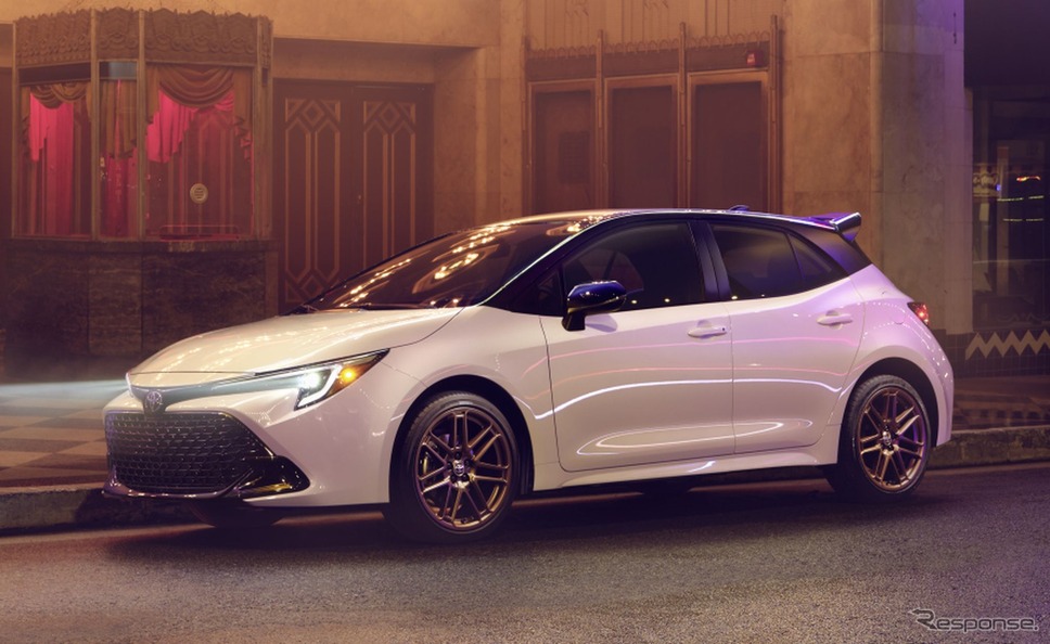 トヨタ・カローラ・ハッチバック の「ナイトシェード」（米2025年型）《photo by Toyota》