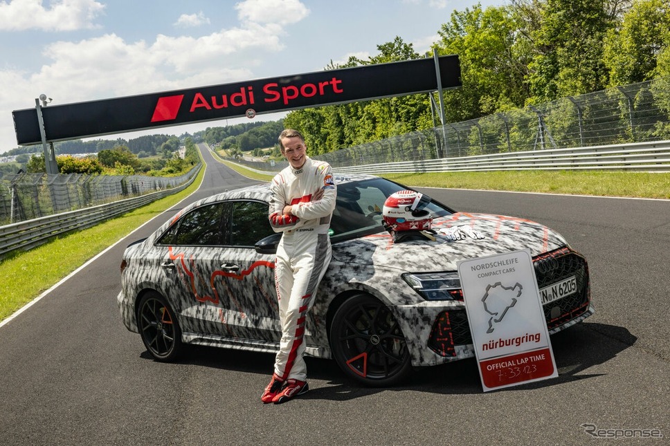 アウディ『RS 3』新型がニュルブルクリンクで新記録《photo by Audi》