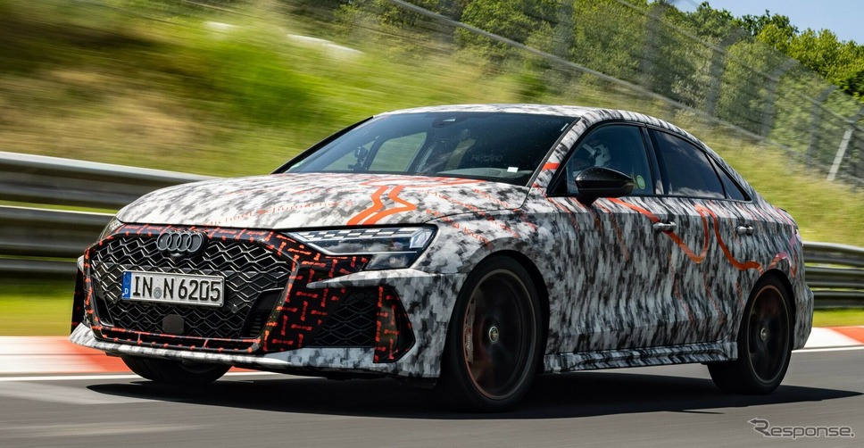 アウディRS3新型のプロトタイプ《photo by Audi》
