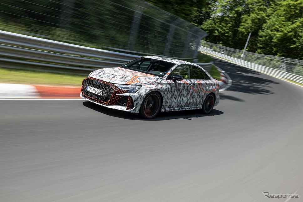 アウディ『RS 3』新型がニュルブルクリンクで新記録《photo by Audi》