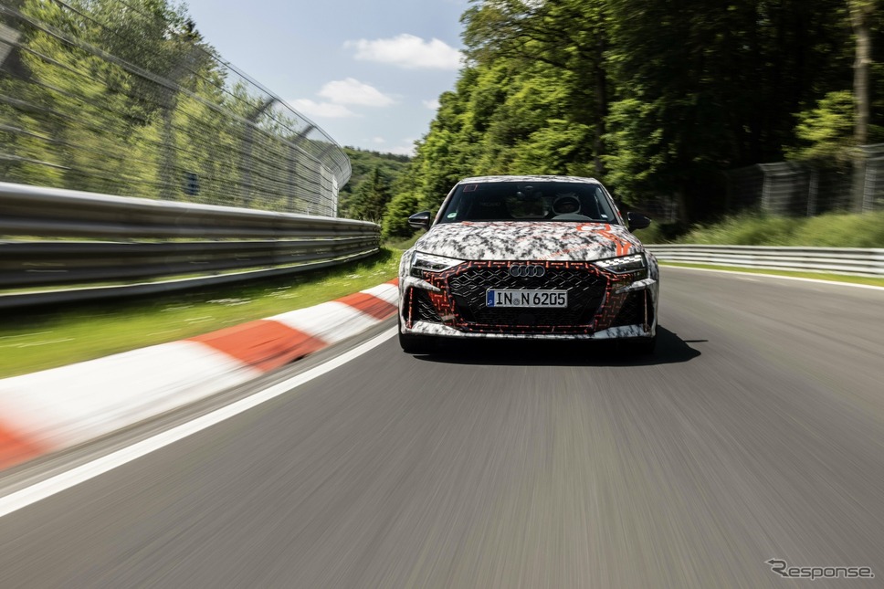 アウディ『RS 3』新型がニュルブルクリンクで新記録《photo by Audi》