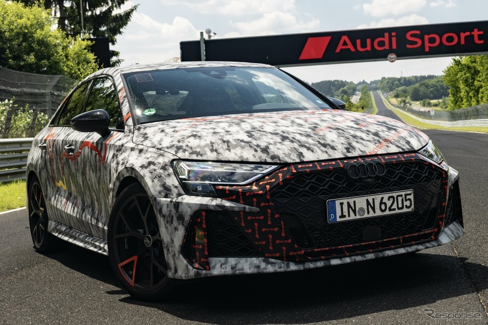 アウディRS3新型のプロトタイプ《photo by Audi》