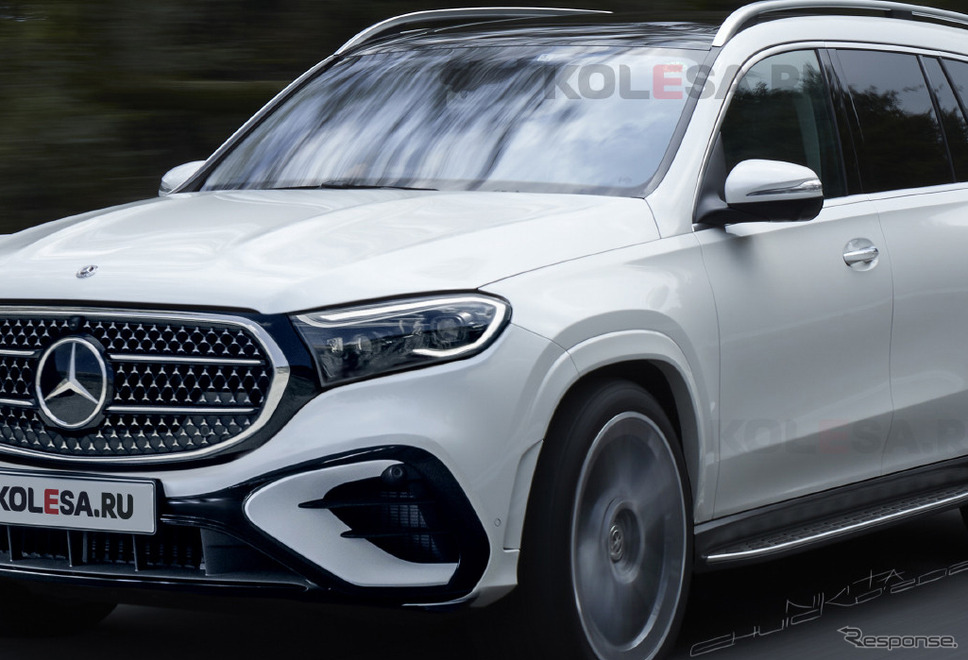 メルセデスベンツ GLS 改良新型(予想CG)KOLESA RU/APOLLO