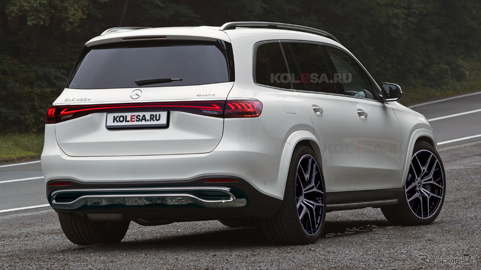 メルセデスベンツ GLS 改良新型(予想CG)KOLESA RU/APOLLO