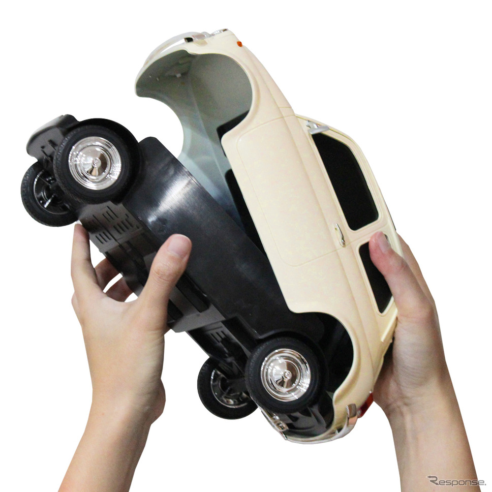 Nuova 500（ヌォーヴァ チンクエチェント）2WAYティッシュケース《写真提供：フェイス》