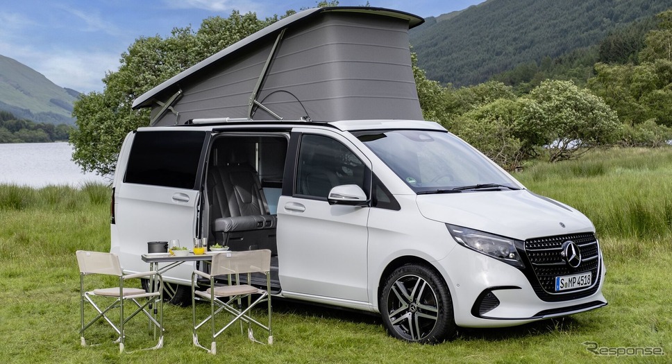 メルセデスベンツ Vクラス の「マルコポーロ」改良新型《photo by Mercedes-Benz》