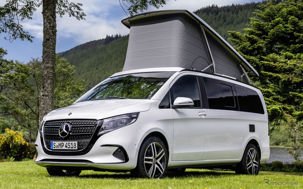 メルセデスベンツ Vクラス の「マルコポーロ」改良新型《photo by Mercedes-Benz》