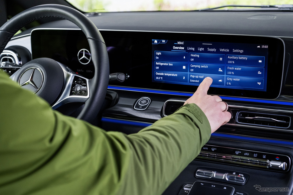 メルセデスベンツ Vクラス の「マルコポーロ」改良新型《photo by Mercedes-Benz》