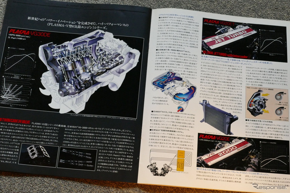 日産 レパード(2代目)当時のカタログ《カタログ写真撮影 島崎七生人》