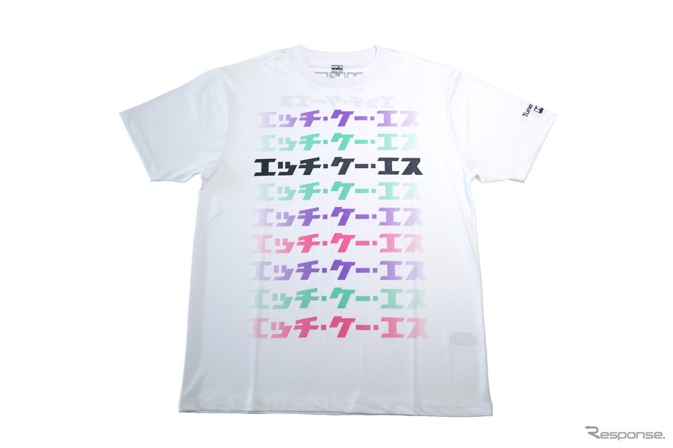 HKS T-SHIRT KATAKANA WHITE《画像提供 HKS》
