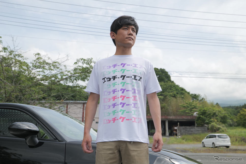 HKS T-SHIRT KATAKANA WHITE《画像提供 HKS》