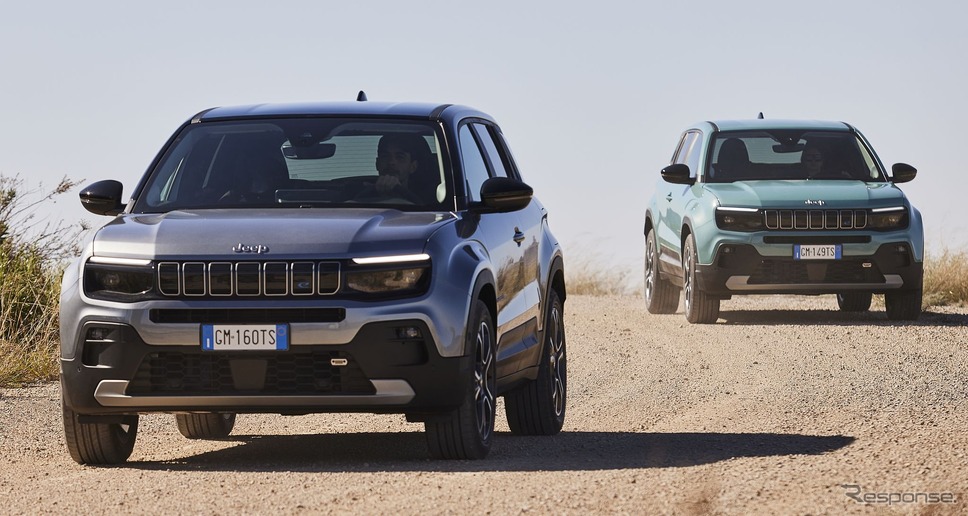 ジープ・アベンジャー(欧州仕様車)《photo by Jeep》