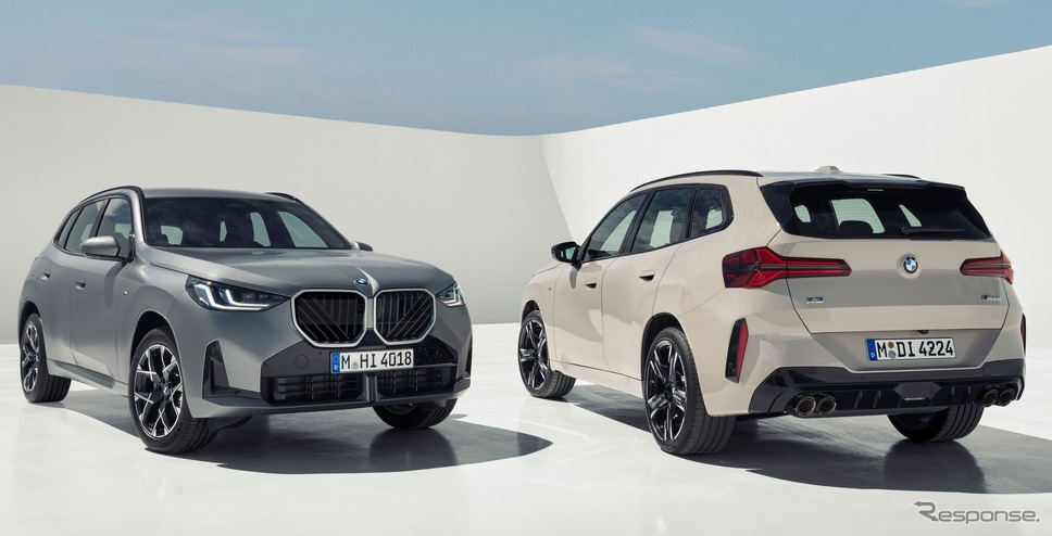 BMW X3 - Family shot《photo by BMW》