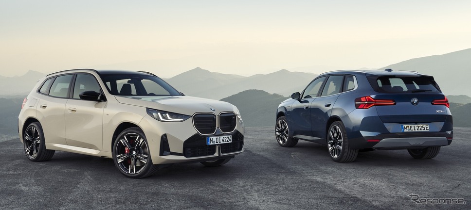 BMW X3 - Family shot《photo by BMW》