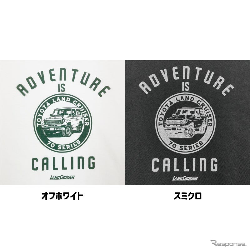 ランドクルーザー70 Tシャツ ロゴ《写真提供 フェイス》