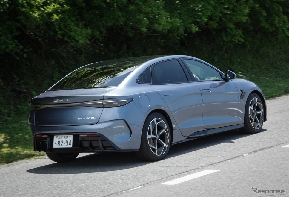 BYD SEAL AWD《写真撮影 宮崎壮人》
