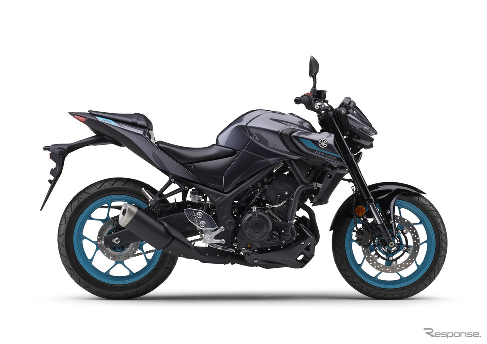 ヤマハ MT-25 ABS 2024年モデル(ダークブルーイッシュグレーメタリック8)《写真提供 ヤマハ発動機販売》