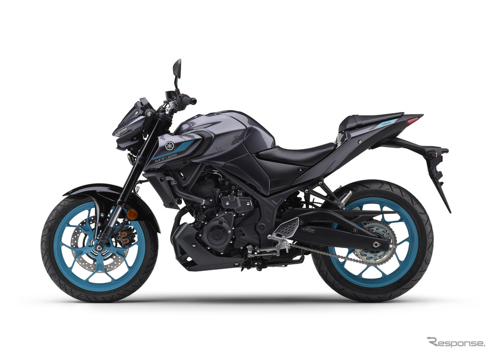 ヤマハ MT-25 ABS 2024年モデル(ダークブルーイッシュグレーメタリック8)《写真提供 ヤマハ発動機販売》