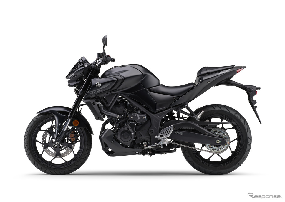 ヤマハ MT-25 ABS 2024年モデル(マットダークグレーメタリック8)《写真提供 ヤマハ発動機販売》