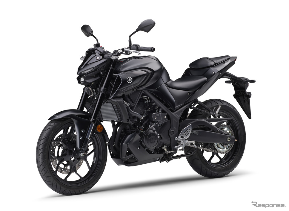 ヤマハ MT-25 ABS 2024年モデル(マットダークグレーメタリック8)《写真提供 ヤマハ発動機販売》