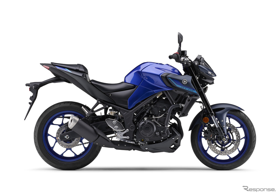 ヤマハ MT-03 ABS 2024年モデル(ディープパープリッシュブルーメタリックC)《写真提供 ヤマハ発動機販売》