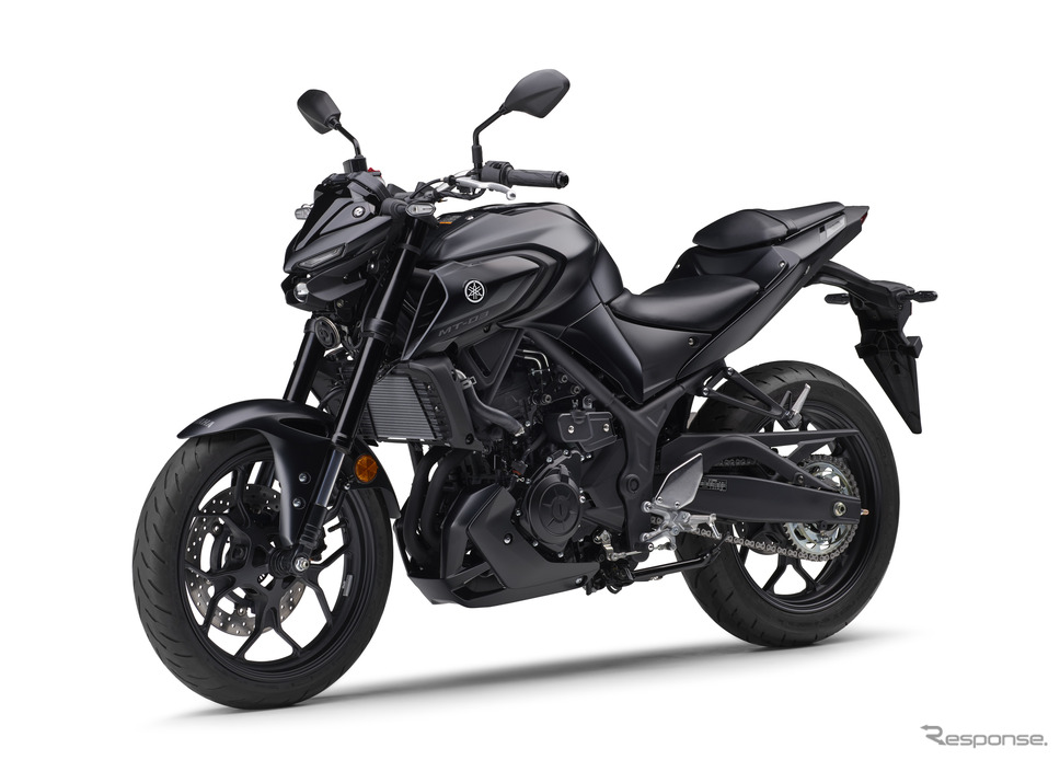 ヤマハ MT-03 ABS 2024年モデル(マットダークグレーメタリック8)《写真提供 ヤマハ発動機販売》