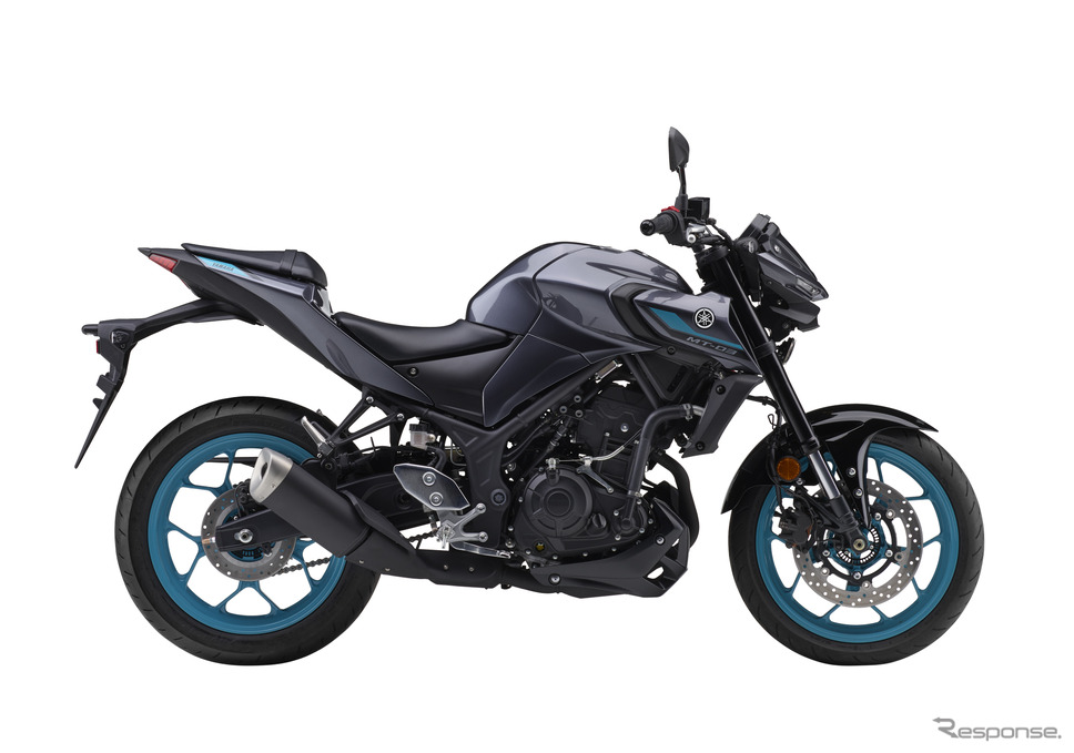 ヤマハ MT-03 ABS 2024年モデル(ダークブルーイッシュグレーメタリック8)《写真提供 ヤマハ発動機販売》