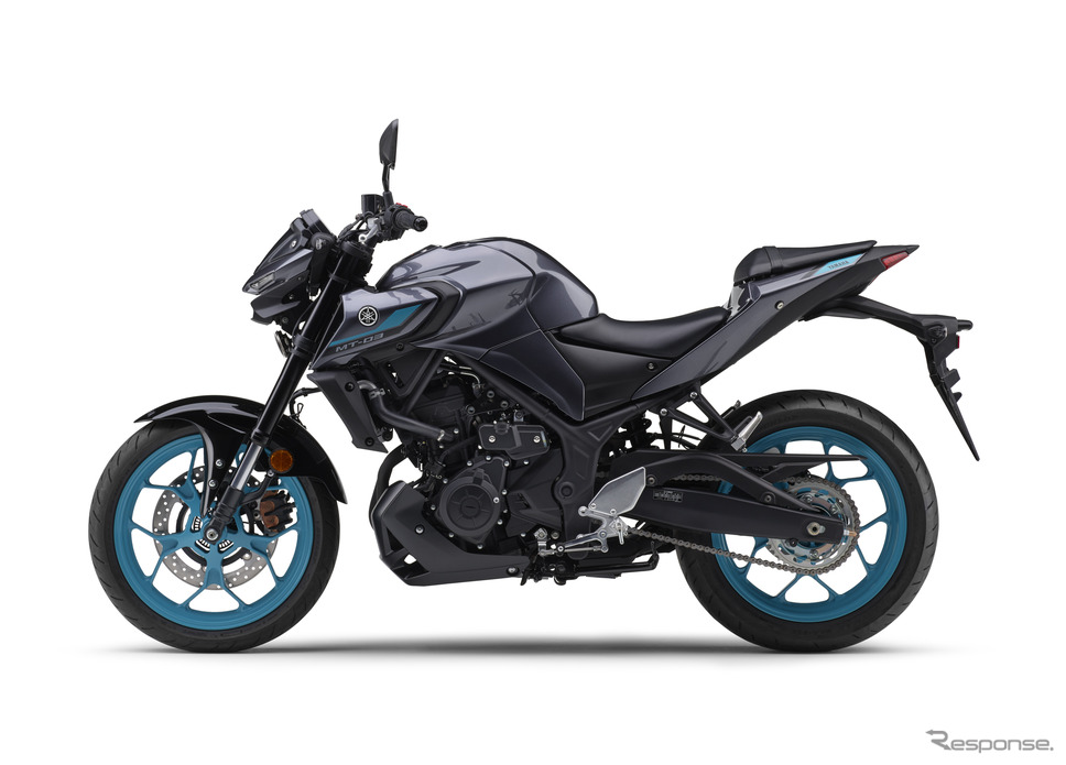 ヤマハ MT-03 ABS 2024年モデル(ダークブルーイッシュグレーメタリック8)《写真提供 ヤマハ発動機販売》