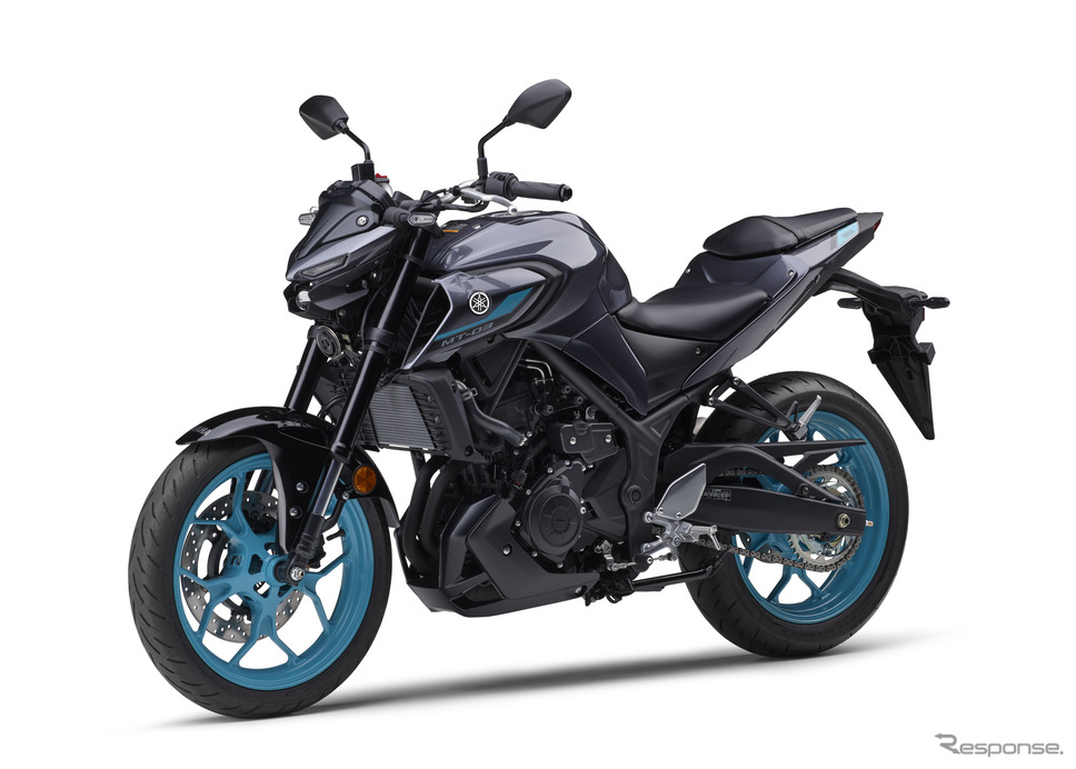 ヤマハ MT-03 ABS 2024年モデル(ダークブルーイッシュグレーメタリック8)《写真提供 ヤマハ発動機販売》