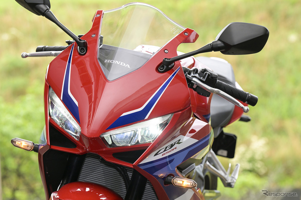 ホンダ CBR650R E-Clutch《写真提供 ホンダ》